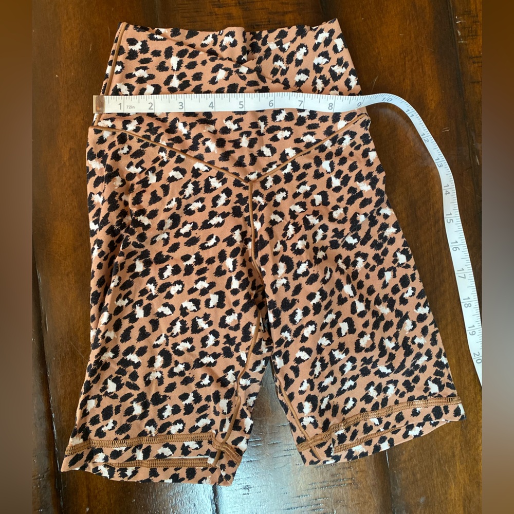 Leopard Print Biker shorts XS - Aerie - Picture 8 of 8